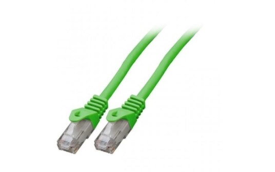 Mercodan Patchkabel Kat6 Utp Grøn 3,0M Halogenfri 2X4xawg24 Lszh Polybag Cca 3 M Cat6 U/Utp Utp Rj 45 Rj 45 371226030