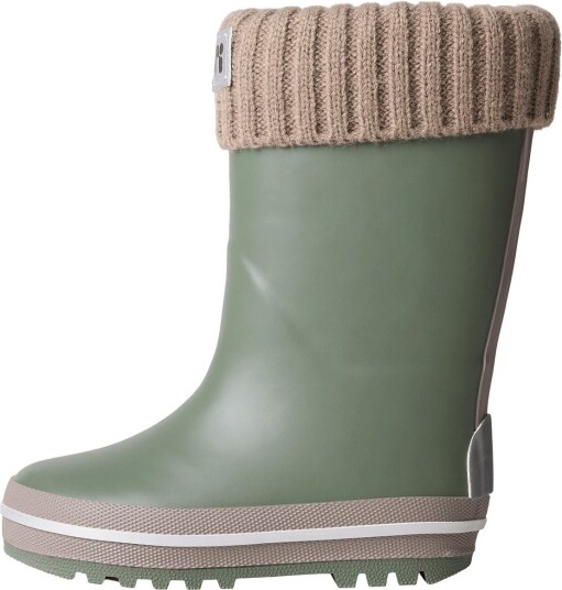 name it Nmmnoah Thermo Rubberboot Knit Noos - THYME - 23