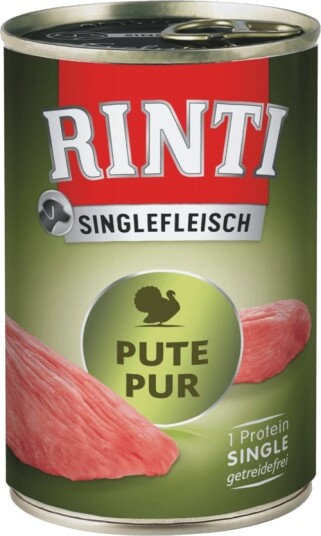 Rinti Singlefleisch Exclusive Med Kalkun 400 G