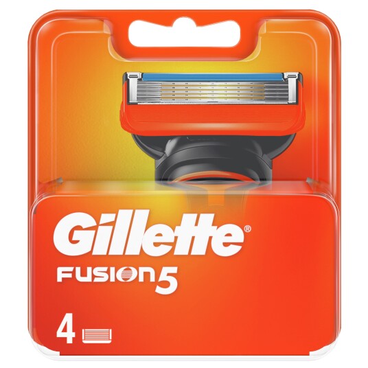 Gillette Fusion 5 Barberblad 4 stk Barberblader Gillette Fusion 5 Barberblad 4 stk Barberblader