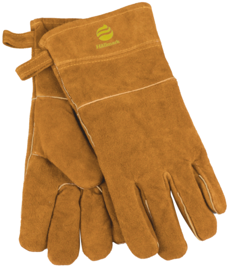 Hällmark Leather Gloves Small Brown OneSize, Brown