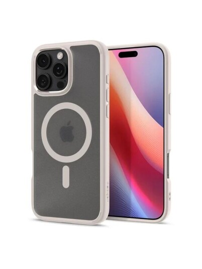 Spigen Ultra Hybrid MagSafe Mobildeksel i Frost Titanium for iPhone 16 Pro