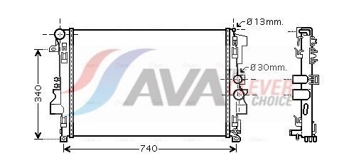 Radiator AVA Clever Choice MSA2356 Radiator AVA Clever Choice MSA2356