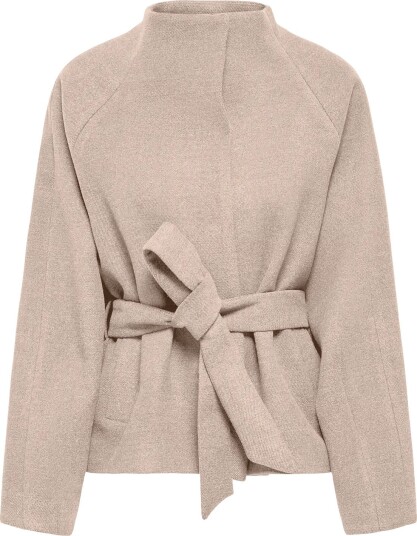 JDY Jdyblake Short Belt Jacket Otw Hab Noos OATMEAL XS