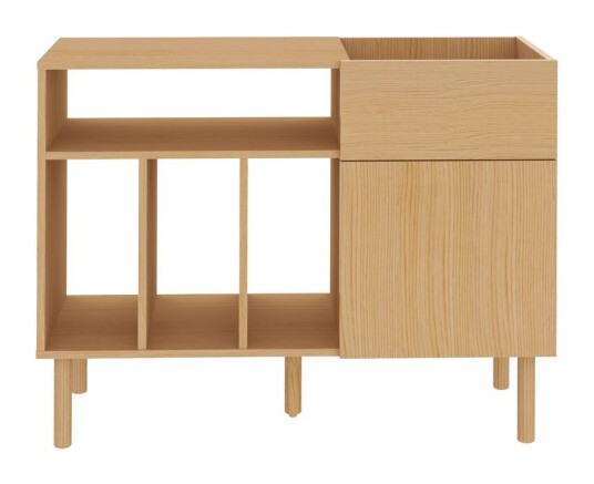 Temahome Viny Skjenk, Eikefiner, 100x42x80 Unoliving