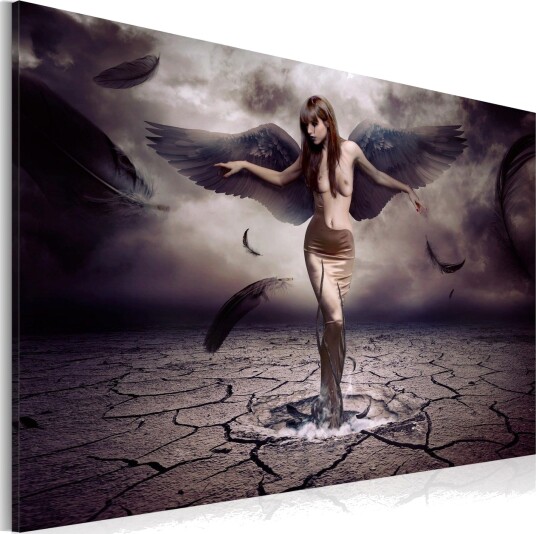 Bilde Black angel 120x80 Artgeist sp. z o. o.
