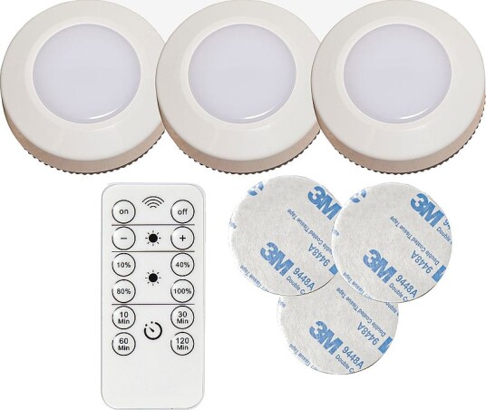 Star Trading Nattlampe LED Functional Hvit Spotlys