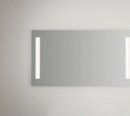 Lin Bad Hilde spejl med lys 120x65 cm Speilglass Lin Bad Hilde spejl med lys 120x65 cm Speilglass