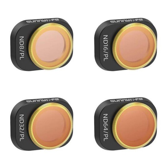 Sunnylife ND/PL 8/16/32/64 filtersett for DJI Mini 4 Pro