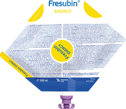 Fresubin Energy sondeløsning 15x500 ml Fresubin Energy sondeløsning 15x500 ml
