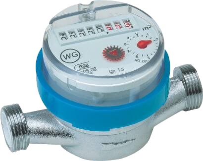 Nordic Aqua Solutions Etkd Vandmåler Kold Til 30Gr 1,5 M3 110Mm 3/4"Nippel. Pn16
