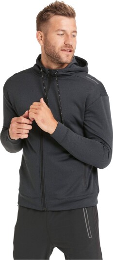 Endurance Dereff Full Zip Trenings Hettegenser Herre Svart XL