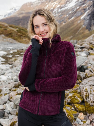 Twentyfour Aurora Air Fleece Burgunder 44