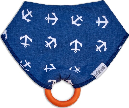 Dr. Brown's Bandana Bitering Anker Blå Dr. Brown's Bandana Bitering Anker Blå