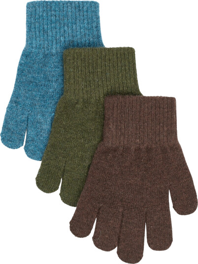 Mikk line Magic Gloves 3 Pack Blue 4 7Y