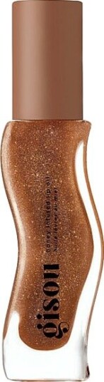 Honey Infused Lip Oil A milky brown with golden shimmer