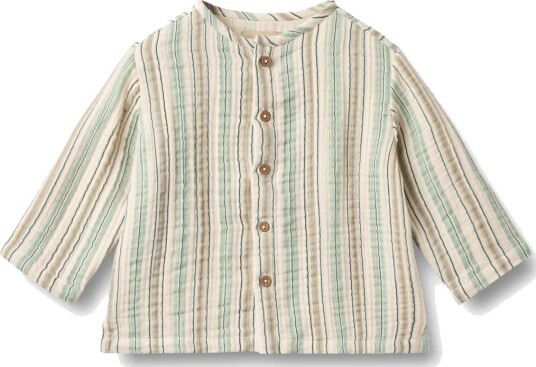 Wheat Skjorte Shelby Summer Stripe (92 / 2 år)