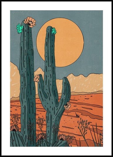 Desert Plakat Plakat / 30x40cm Desert Plakat Plakat / 30x40cm