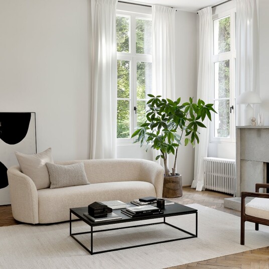 Ethnicraft Ellipse 3 seters sofa Oatmeal