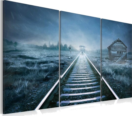 Bilde A Journey In The Fog 120x80 Artgeist sp. z o. o.