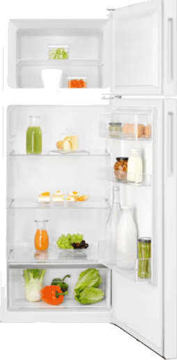 Electrolux 500-serien LTB1AE24W0 Kombiskap med ColdSense 165L Kjøleskap og 41L Fryser Hvit