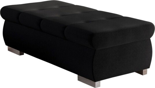 Cerys Fotpall 60 cm - Svart