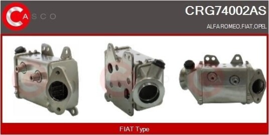 EGR-kjøler CASCO CRG74002AS EGR-kjøler CASCO CRG74002AS