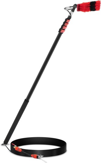 ulsonix Teleskopbørste 175 720 cm 35 cm børste 10062844
