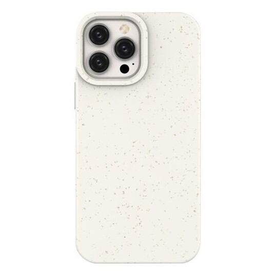 Hurtel Eco Case Iphone 14 Plus-Deksel, Silikon, Nedbrytbart Deksel, Hvit