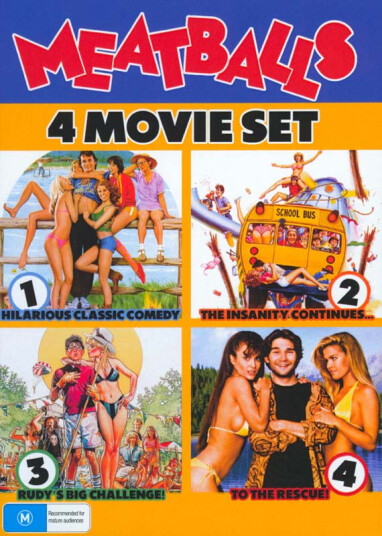 Meatballs: 4 Movie Set DVD