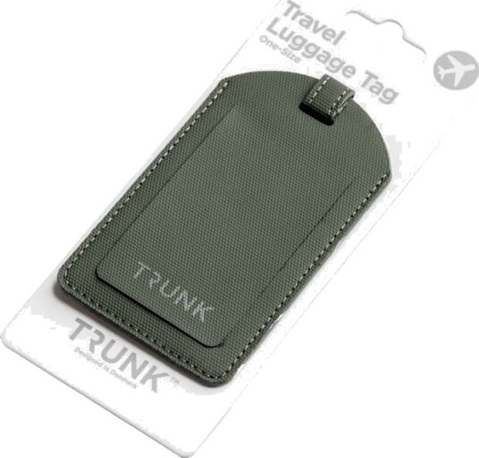 Trunk Reisebagasjelapp grønn