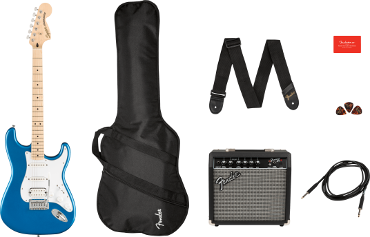 Squier Aff. Strat HSS MN PACK LPB
