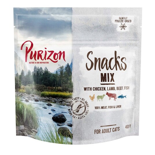 Purizon Snack Mix Kornfri 3 X 40 G