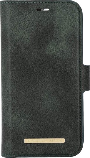 ONSALA Eco Wallet 2 kort Resirkulert Mag Series iPhone 15 Plus Mørkegrønn
