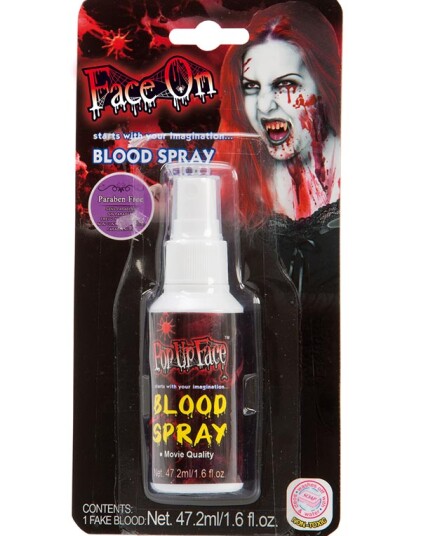 Rød Blodspray Teatersminke/Spesialeffekt47 ml Rød Blodspray Teatersminke/Spesialeffekt47 ml