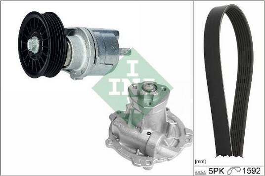 Vannpumpe + kileremsett INA 529 0161 31 Vannpumpe + kileremsett INA 529 0161 31