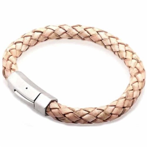 Lær armbånd i ekte skinn