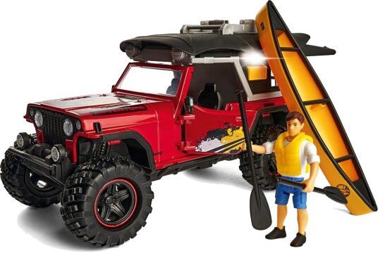 Dickie Toys Adventure Traveller Jeepster Command Lekebil Fra 3 År