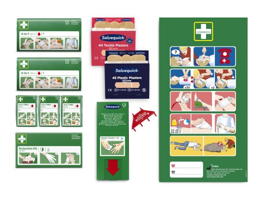 Cederroth 264000 Refill pakke Førstehjelp Cederroth 264000 Refill pakke Førstehjelp