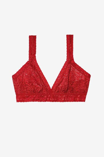 Lace Laboratory BH en Lace Bralette Rød
