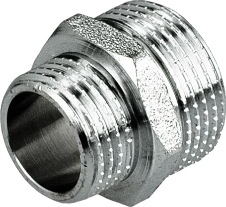 Perfexim Reduksjonsnippel I Messing Krombelagt Gz 1/2 X 3/4" (07-515-1520-000)
