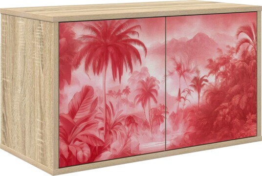 vidaXL Vegghengt TV skap AACHEN 69 x 33 x 40 cm Sonoma eik vidaXL Vegghengt TV skap AACHEN 69 x 33 x 40 cm Sonoma eik