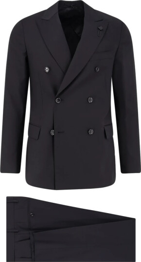 Lardini Herre Dress Svart L,