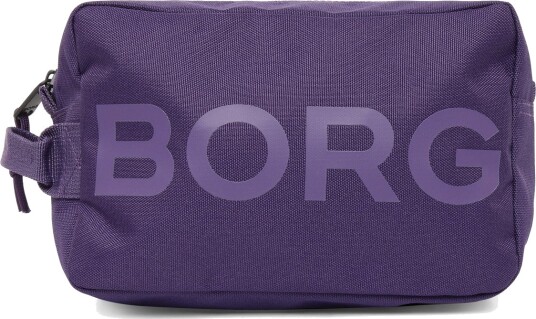 Björn Borg Borg Logo Washbag   Purple   ONE SIZE