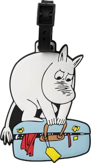 MoominArabia - Mummi bagasjelapp 19 cm Mummitrollet Ferieklar