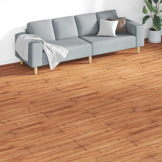 Gulvplanker 18 pcs Brun 5,26 m² PVC