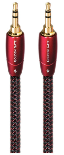 AudioQuest Golden Gate Minijack kabel Rød AudioQuest Golden Gate Minijack kabel Rød