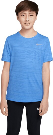 Nike Dri-FIT Miler Trenings T-skjorte Barn Blå 128 - 137