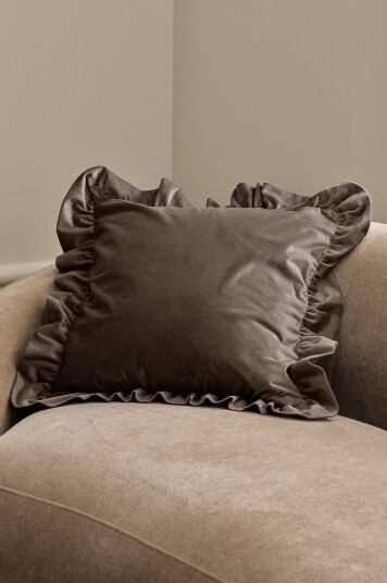 Ellos Home Putetrekk Nora Frill Brun