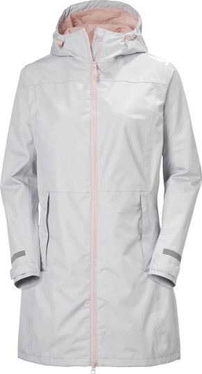 Grå Helly Hansen W Lisburn Coat Regnjakke (XS)